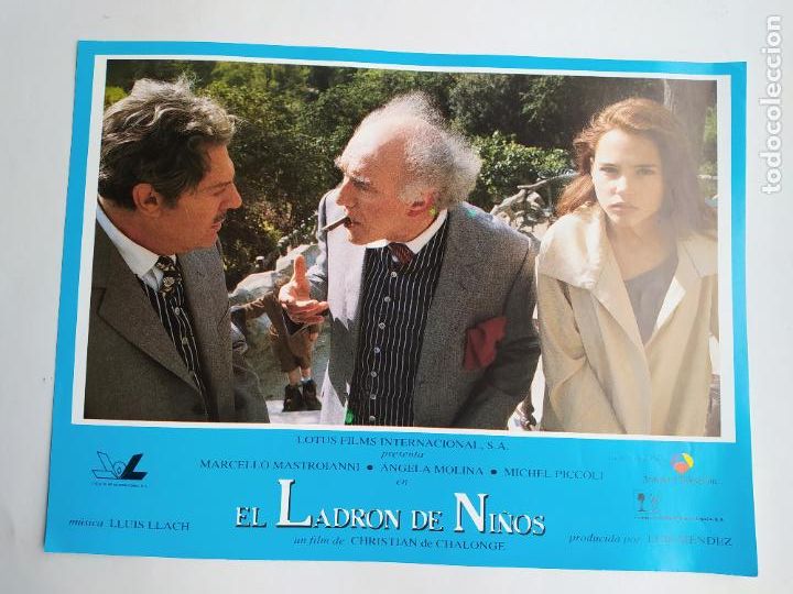 Cine: FOTOGRAMA DE LA PELICULA EL LADRON DE NI&Ntilde;OS. MARCELLO MASTROIANNI. ANGELA MOLINA. TDKP17K