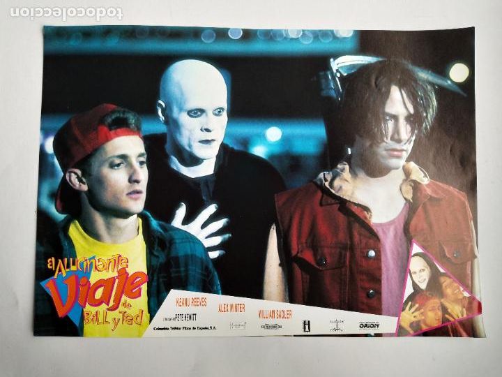 Cinema: FOTOGRAMA DE LA PELICULA EL ALUCINANTE VIAJE DE BILL Y TED. KEANU REEVES. ALEX WINTER. TDKP17K