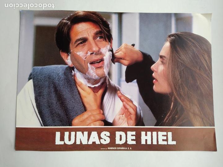 Cinema: LOTE DE 4 FOTOGRAMAS DE LA PELICULA LUNAS DE HIEL. WARNER ESPA&Ntilde;OLA. TDKP17K
