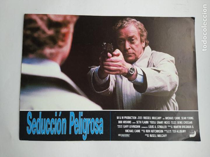 Kino: FOTOGRAMA DE LA PELICULA SEDUCCION PELIGROSA. RUSSELL MULCAHY. MICHAEL CAINE. TDKP17K