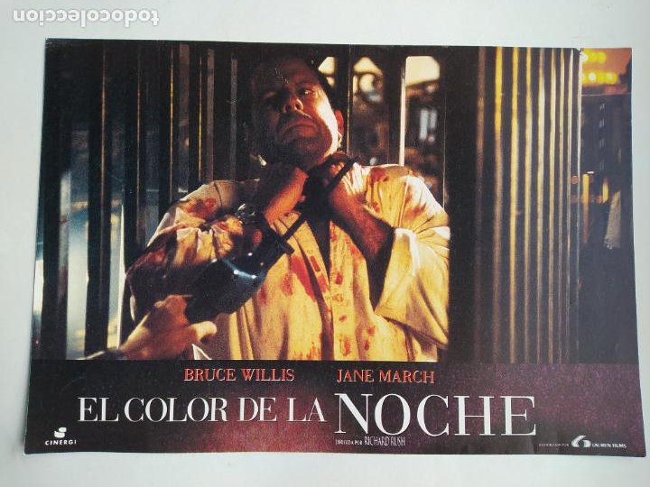 bruce willis color de la noche