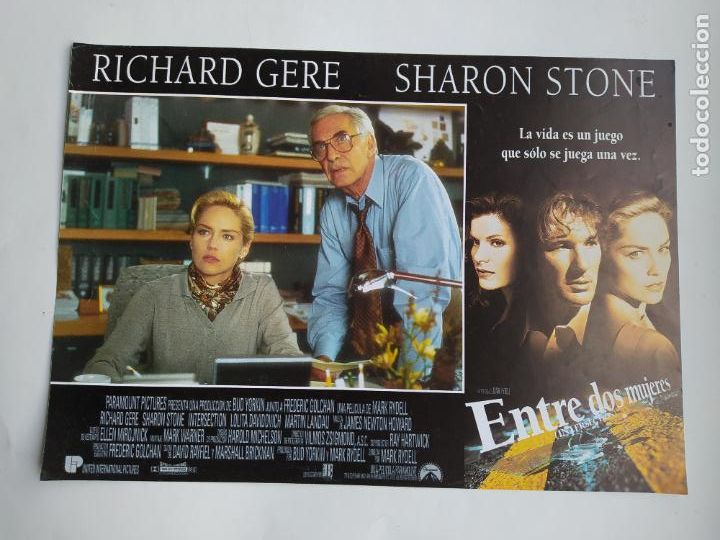 Cinema: FOTOGRAMA DE LA PELICULA ENTRE DOS MUJERES. RICHARD GERE. SHARON STONE. TDKP17K