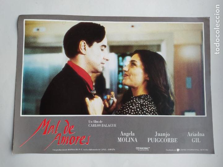 Cine: FOTOGRAMA DE LA PELICULA MAL DE AMORES. ANGELA MOLINA. JUANJO PUIGCORBE ARIADNA GIL. TDKP17K