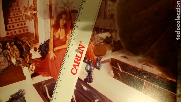 Cine: Sara montiel foto 24 x 30 de una gran calida fotografica papel saten admite ofertas