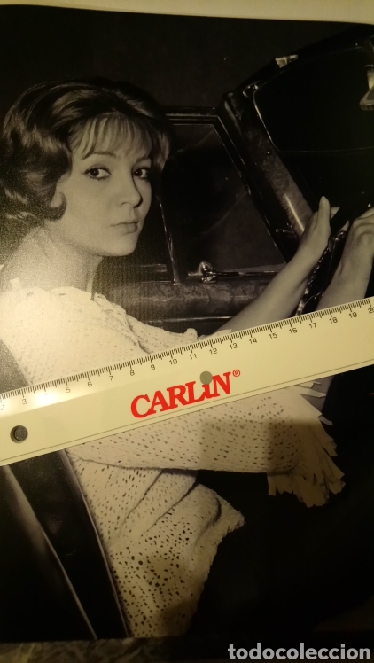 Cine: Sara montiel foto 24 x 30 de una gran calida fotografica papel saten admite ofertas