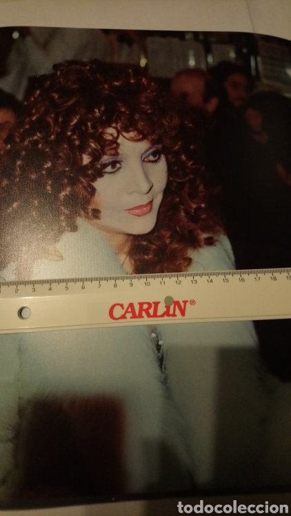 Cine: Sara montiel foto 24 x 30 de una gran calida fotografica papel saten admite ofertas