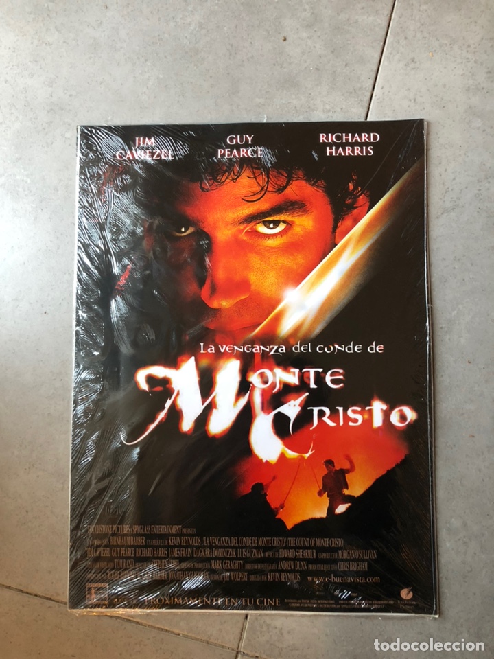 Cine: JUEGO 12 FOTOCROMOS DE LA PEL&Iacute;CULA LA VENGANZA DEL CONDE DE MONTECRISTO (The Count of Monte Cristo)
