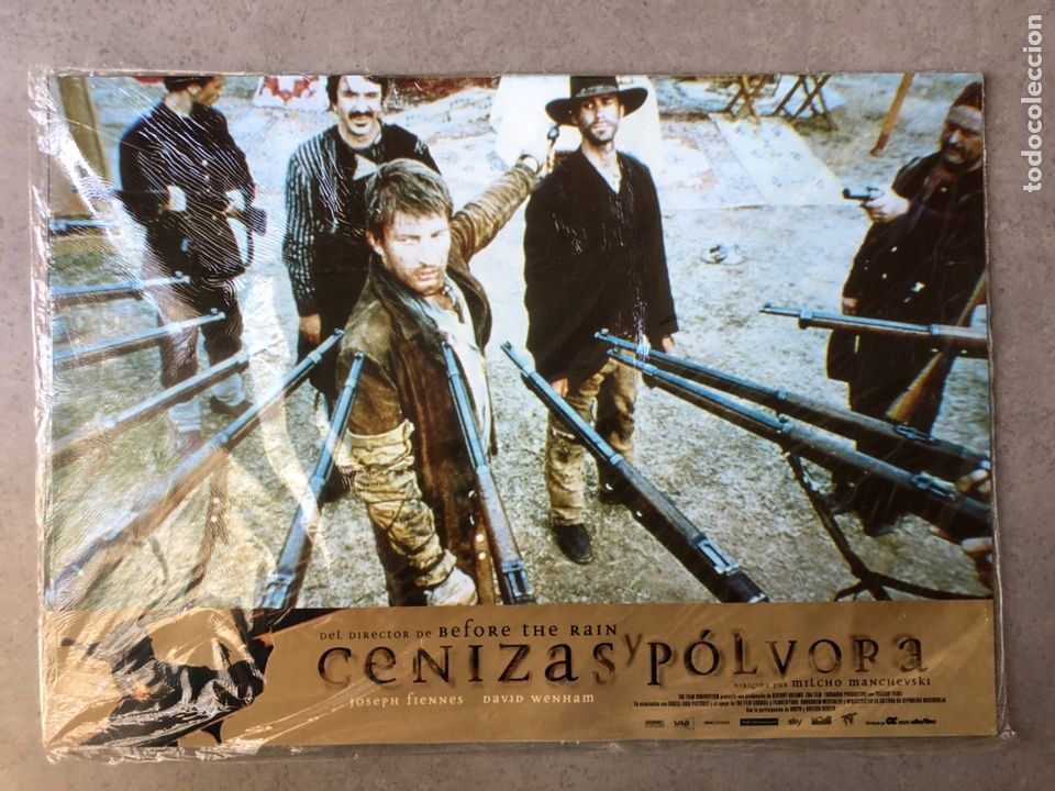 Cine: JUEGO 12 FOTOCROMOS PEL&Iacute;CULA CENIZAS Y P&Oacute;LVORA (Dust) con Joseph Fiennes, Vera Farmiga, Matt Ross