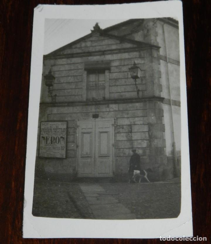 Cine: FOTOGRAFIA DEL TEATRO BETRON, SALAMANCA, A&Ntilde;OS 20, MIDE 6,5 X 4 CMS.