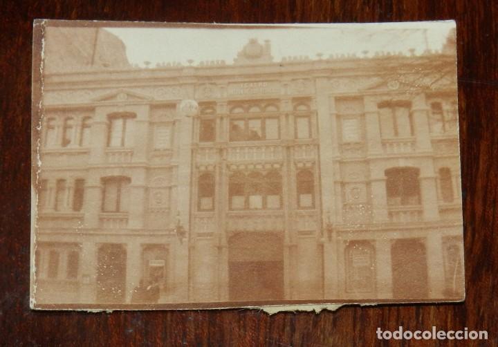 Cine: FOTOGRAFIA DEL TEATRO BRETON, LOGRO&Ntilde;O, A&Ntilde;OS 20, MIDE 6,5 X 4 CMS.