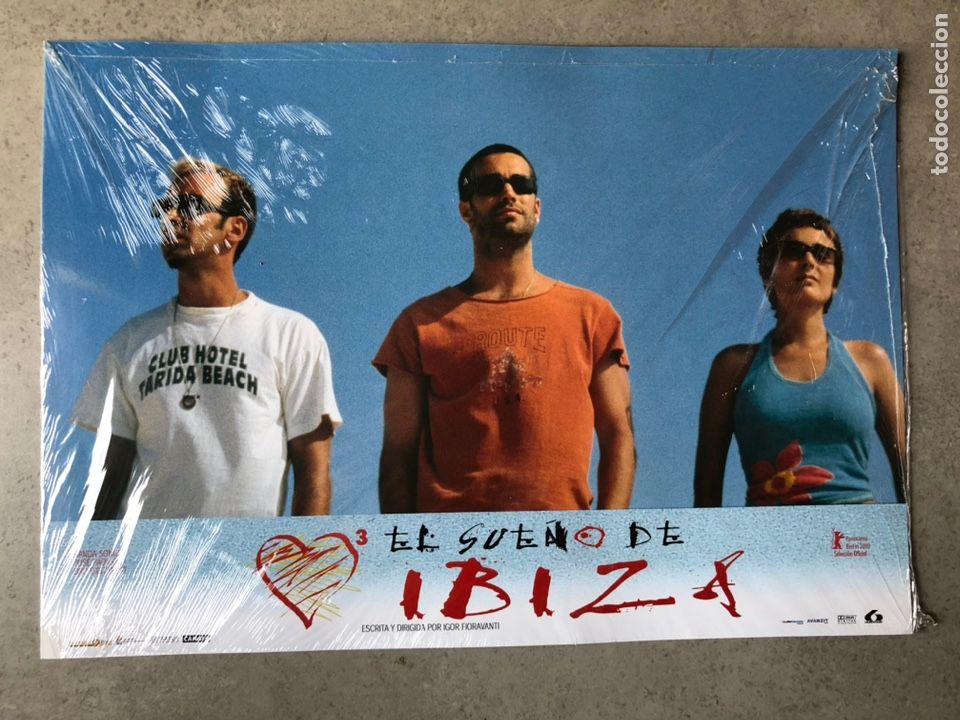 Cine: JUEGO COMPLETO 8 FOTOCROMOS DE LA PEL&Iacute;CULA EL SUE&Ntilde;O DE IBIZA de Igor Fioravanti