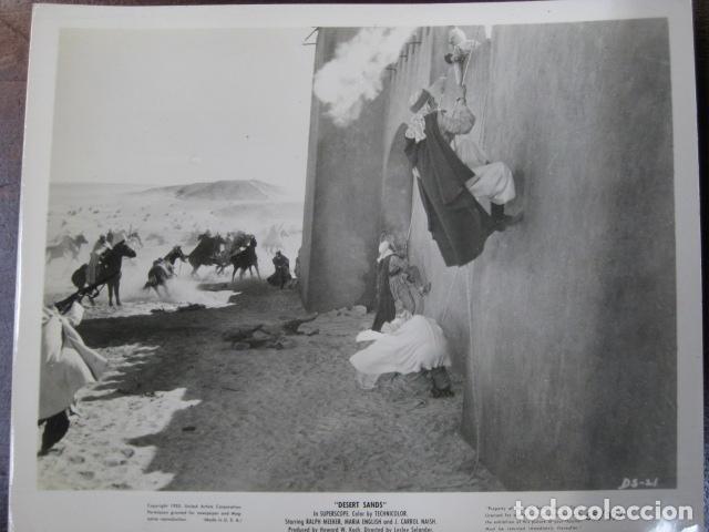 Cine: Desert Sands - FOTO ORIGINAL B/N - Ralph Meeker foreign legion