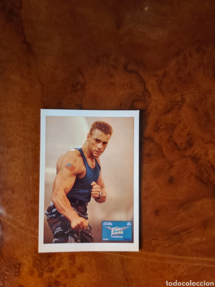 Cine: TARJETA POSTAL ACTOR JEAN CLAUDE VAN DAMME.1524.-STREET FIGHTER.EDITIONS MERCURI