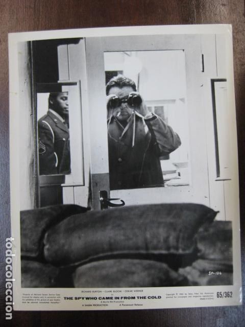Cine: El esp&iacute;a que surgi&oacute; del fr&iacute;o - FOTO B/N ORIGINAL - The Spy Who Came In from the Cold richard burton