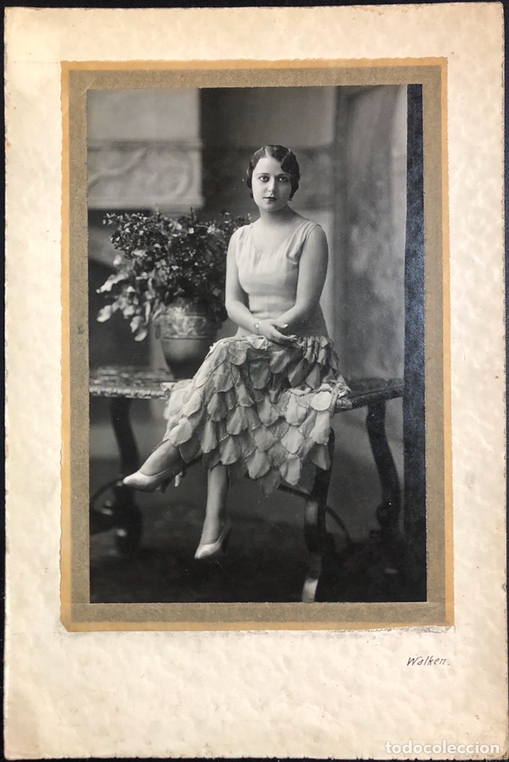 Kino: Foto de la cantante de tangos y actriz Perlita Greco Foto Walken 21,5 x 32 cm