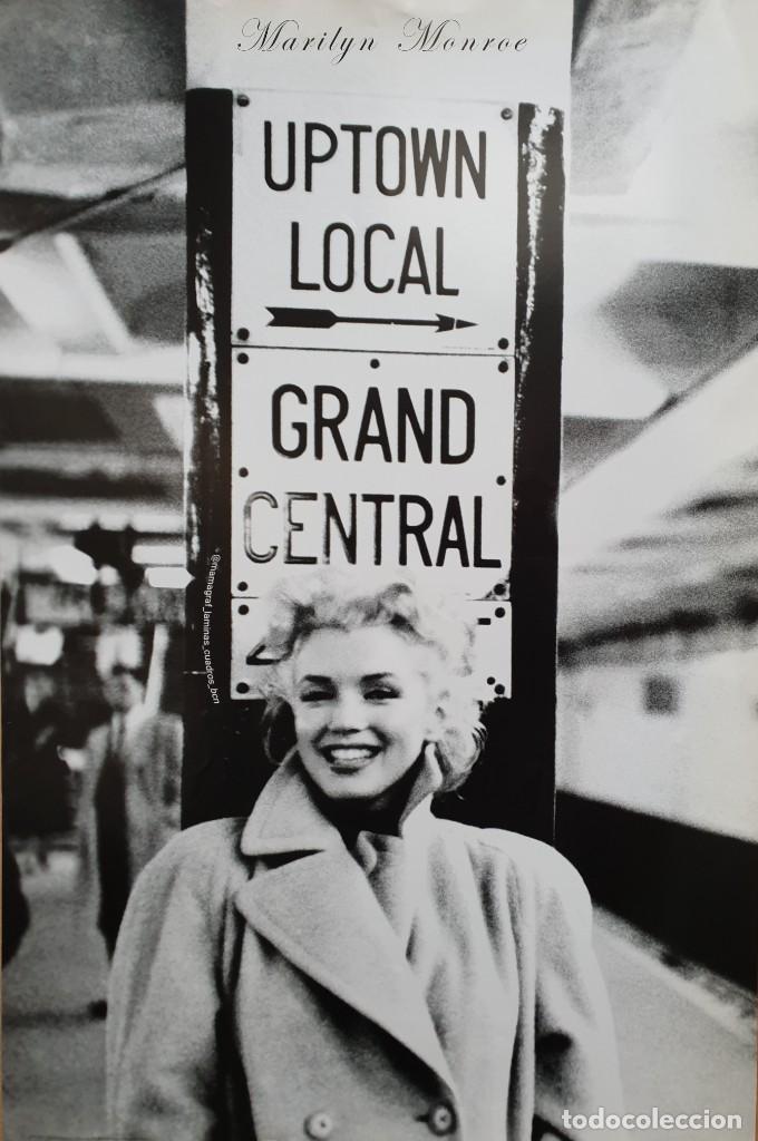 Cine: MARILYN MONROE. GRAN CENTRAL + CIGARRO. FOTOGRAF&Iacute;A EN BLANCO Y NEGRO MAMAGRAF