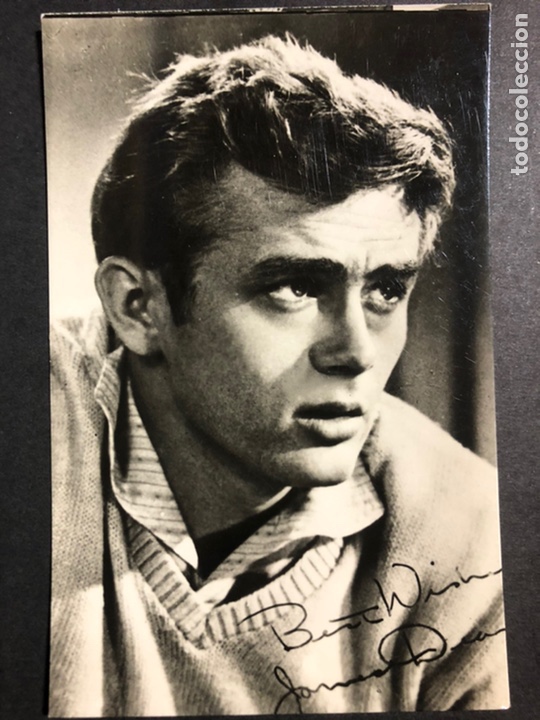 Cine: Tarjeta postal de james Dean
