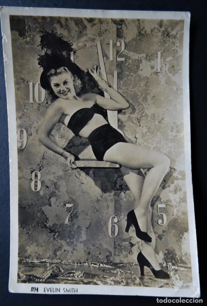 Kino: Evelin Smith, postal circulada del a&ntilde;o 1948