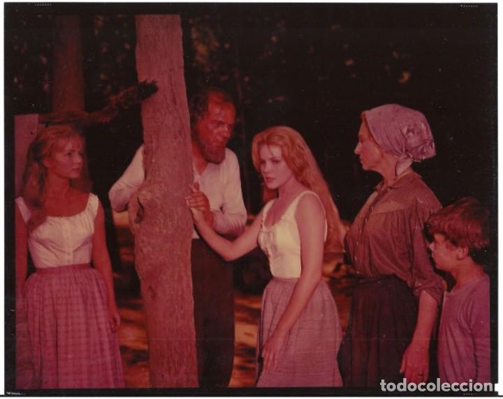 Cinema: F18370D LA CONQUISTA DEL OESTE DEBBIE REYNOLDS CARROLL BAKER TRANSPARENCIA ORIGINAL AMERICANA 20X25