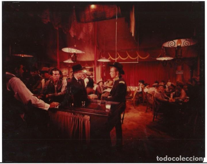 Cinema: F18371D LA CONQUISTA DEL OESTE GEORGE PEPPARD RICHARD WIDMARK TRANSPARENCIA ORIGINAL AMERICANA 20X25