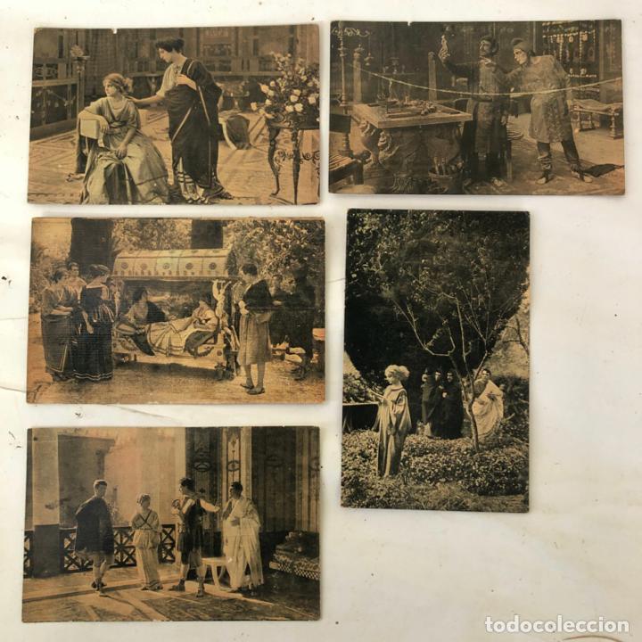 Cine: FABIOLA O LOS MARTIRES CRISTIANOS - LOTE 10 POSTALES, CROMOS, CHOCOLATE AMATLLER