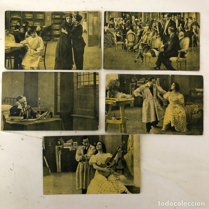 Cine: EL PROCESO CLEMENCEAU - LOTE 10 POSTALES, CROMOS, CHOCOLATE AMATLLER