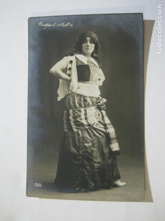 Cine: RAQUEL MELLER-ACTRIZ-FOTOGRAFICA-POSTAL ANTIGUA-(76.799)