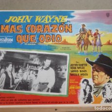 Cine: AAR41 CENTAUROS DEL DESIERTO JOHN WAYNE NATALIE WOOD JOHN FORD LOBBY CARD ORIGINAL MEJICANO