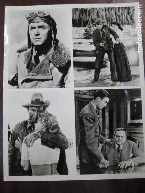 Cine: james stewart - foto original b/n - personajes films characters