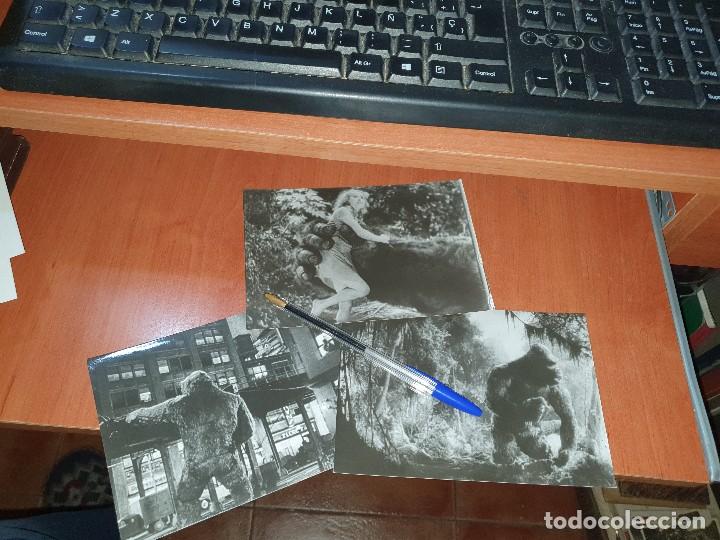 Cine: King kong, fotografias secuencia de la pelicula, 18 x 12 cm.
