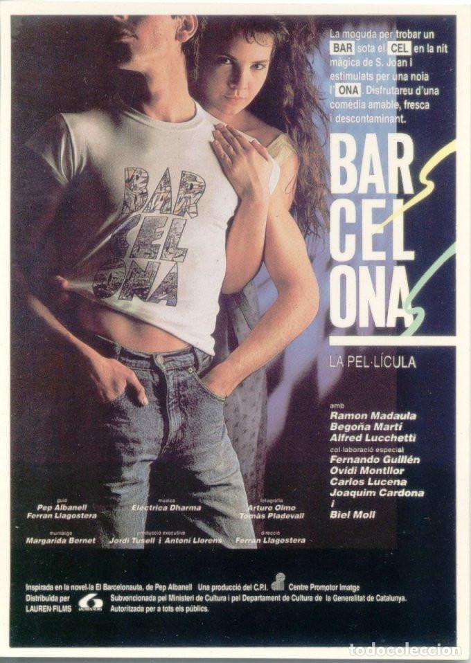 Cine: BAR CEL ONA LA PELICULA. RAMON MADAULA. BEGO&Ntilde;A MARTI. ALFRED LUCCHETTI. LAUREN FILMS. CINE.BARCELONA