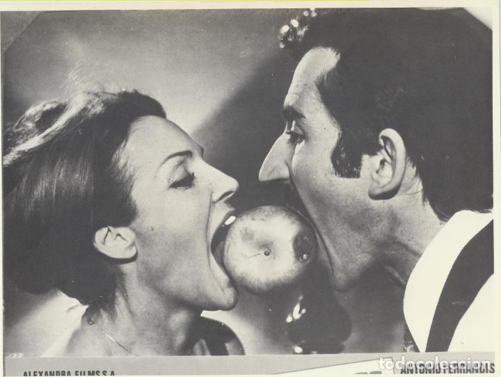 Cine: Fotograf&iacute;a (18x24) de Alexandra Films. Carmen Sevilla y Jos&eacute; Sacrist&aacute;n. Sex o no Sex