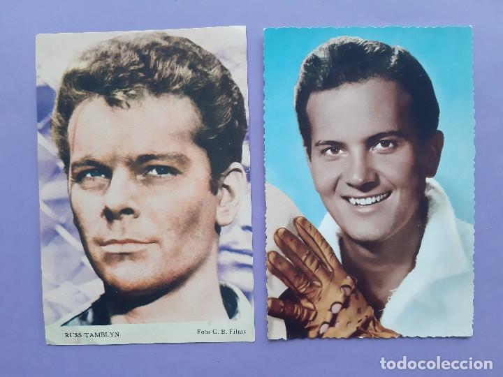Kino: LOTE 2 ARTISTAS CINE PAT BOONE Y RUSS TAMBLYN