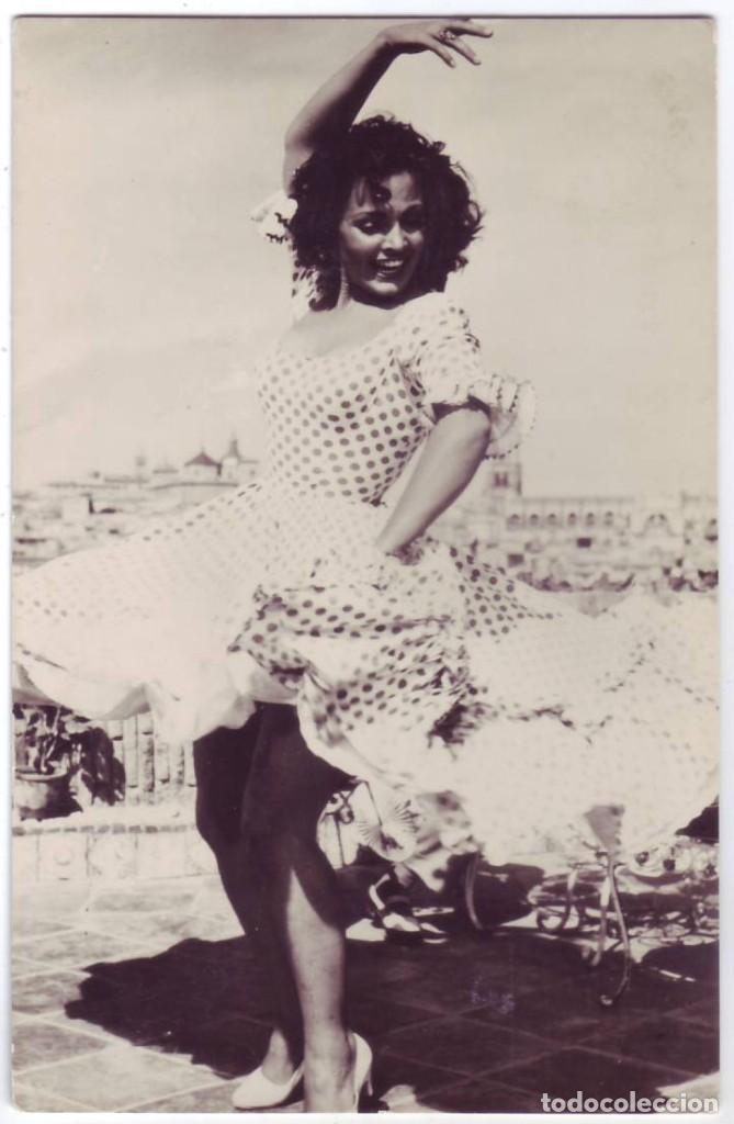 Cine: Postal Carmen Sevilla. Archivo Bermejo. Pan, Amor y Andaluc&iacute;a. Circulada (A&ntilde;os 50-60)