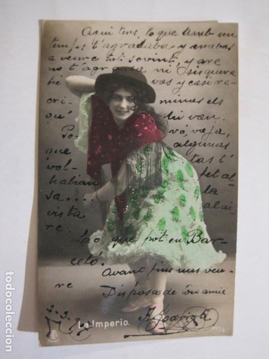 Cine: LA IMPERIO-FOTOGRAFICA-POSTAL ANTIGUA-(77.216)