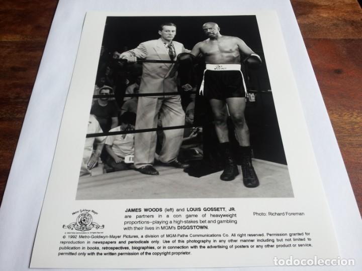 Cinema: el gran golpe - James Woods, Louis Gossett,jr. - foto original m.g.m a&ntilde;o 1992