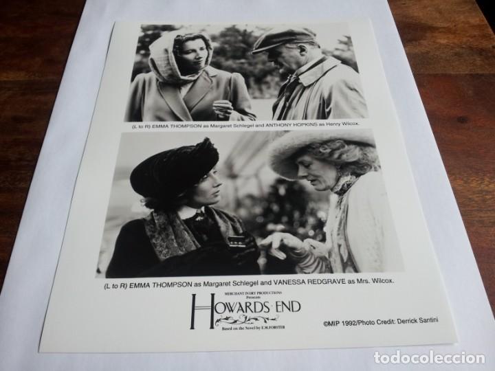 Cinema: regreso a howards end - emma thompson, anthony hopkins, vanessa redgrave - foto original a&ntilde;o 1992