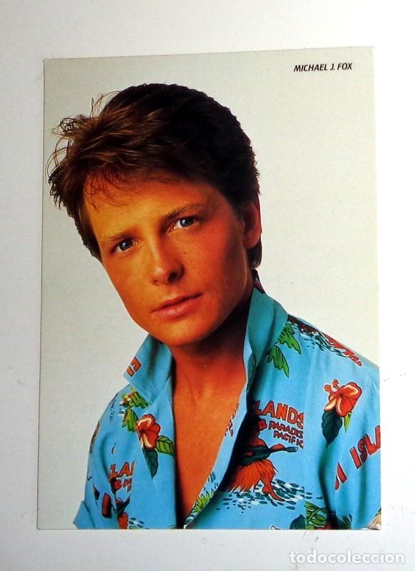 Cine: POSTAL ANTIGUA A&Ntilde;OS 80 - FOTO ACTOR MICHAEL J.FOX REGRESO AL FUTURO - MINERVA - NUEVA!!! - COLECCI&Oacute;N