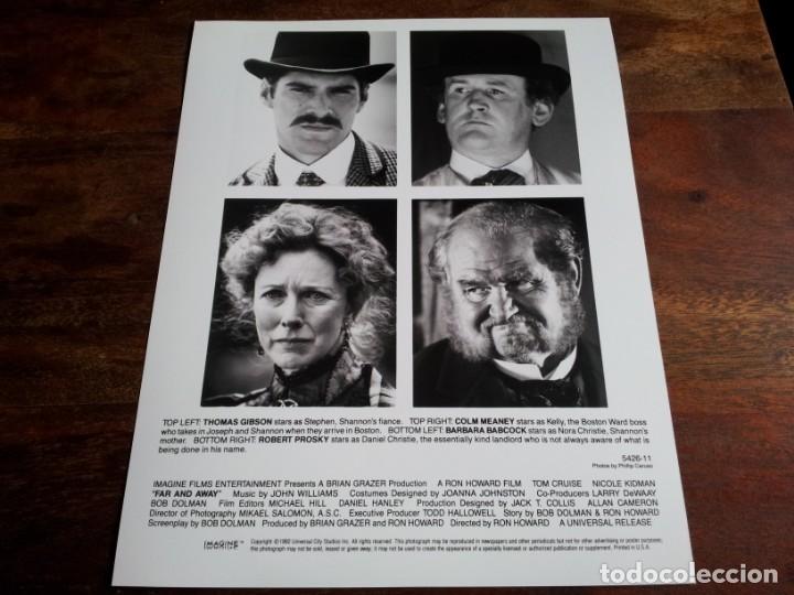 Cine: un horizonte muy lejano - thomas gibson,colm meany,robert prosky - foto original b/n universal 1992