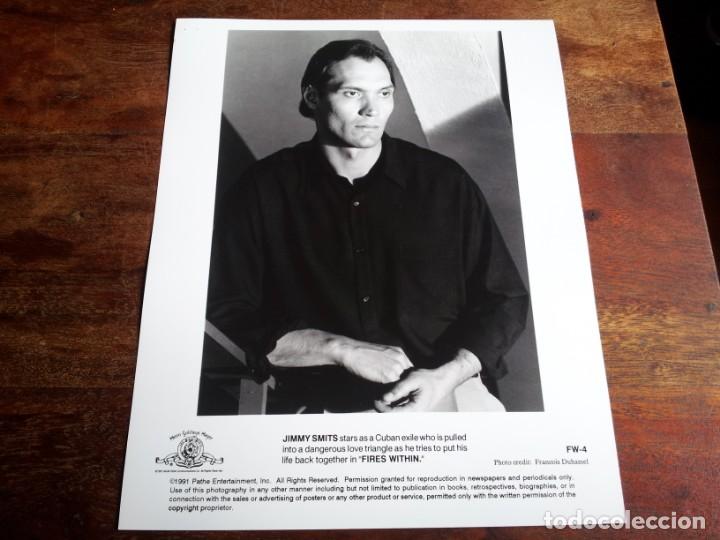 Cine: Fuegos internos - Jimmy smiths - foto original b/n metro goldwyn mayer 1991
