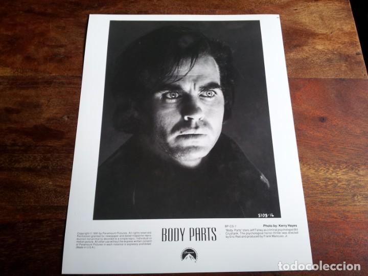 Cine: Cuerpo maldito body parts - jeff fahey - foto original b/n paramount pictures 1991