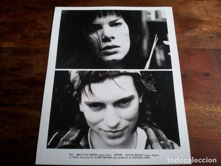 Cine: crush - marcia gay harden, caitlin bossley - foto original b/n ibiscus films 1993