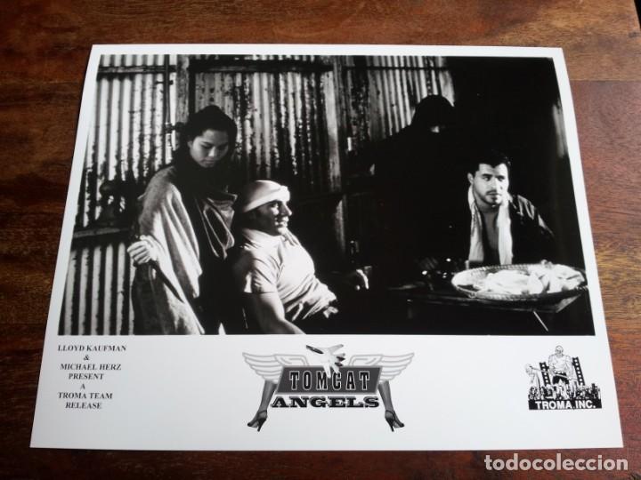 Cine: Tomcat Angels - Daphne Rogers, Craig Shoemaker - foto original b/n troma inc. 1991 lloyd kaufman