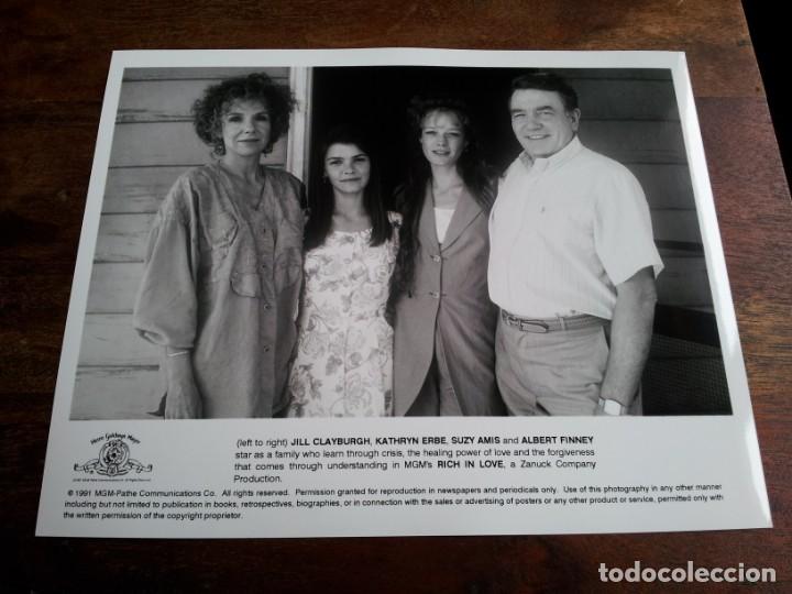 Cine: En busca del amor - Albert Finney, Jill Clayburgh, suzy amis, k. erbe - foto original b/n m.g.m 1991