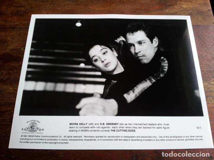 Cine: Pasi&oacute;n por el triunfo - D.B. Sweeney, Moira Kelly - foto original b/n m.g.m 1991