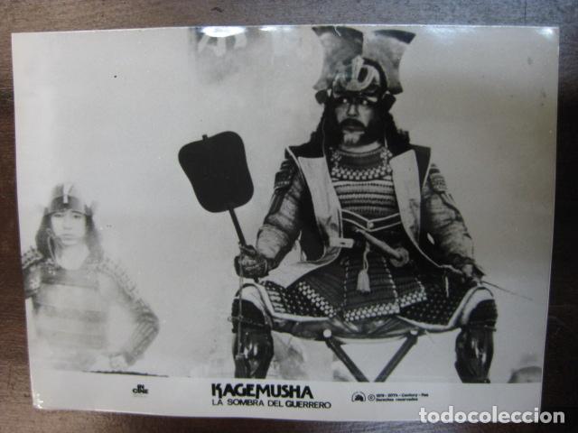 Cine: kagemusha la sombra del guerrero - FOTO ORIGINAL B/N - akira kurosawa Tatsuya Nakadai