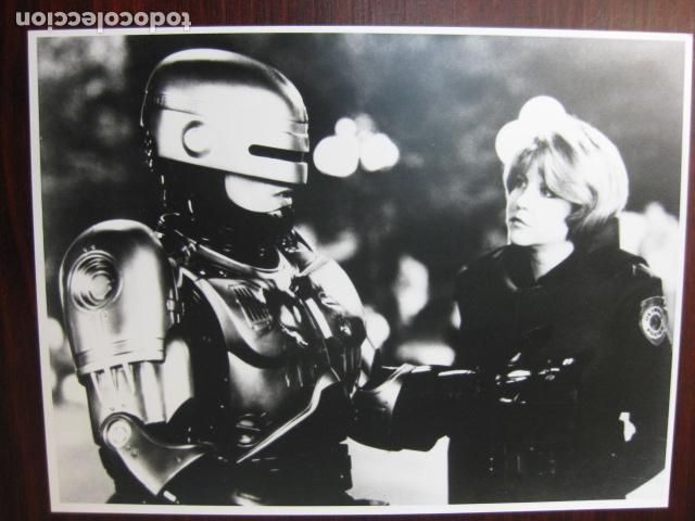 Cine: robocop 2 - foto original b/n - peter weller nancy allen - irvin kershner film