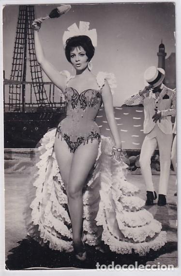 Cine: Postal Sara Montiel 7678 La Reina del Chantecler. Archivo Bermejo.