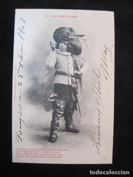 Cine: LE PETIT CYRANO-REVERSO SIN DIVIDIR-POSTAL ANTIGUA-(77.796)