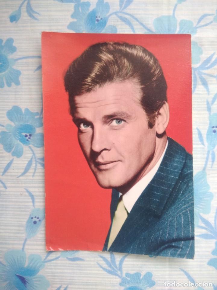 Cine: Postal roger moore, el santo